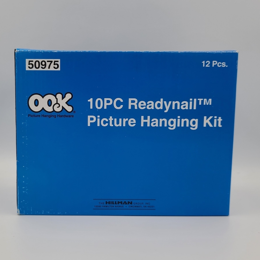 OOK Ready Nail Picture Hanger Kit 50975 12 Pack